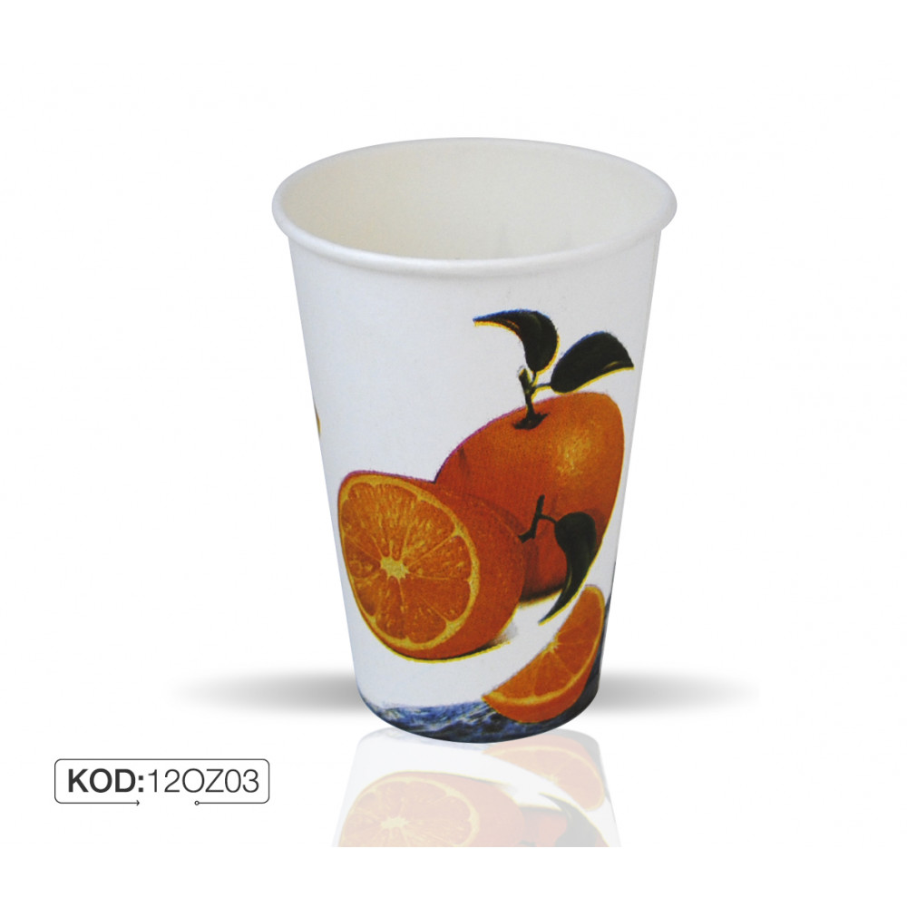 EKSTREM KARTON BARDAK 12OZ 50AD/PK 2000AD/40PK/KL