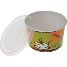 KARTON ÇORBA KASESİ KAPAKLI 16OZ 25AD/PK 1000AD/KL
