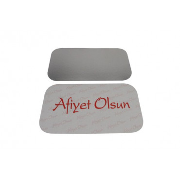 ALÜMİNYUM KAPAK 750GR 100AD/PK 