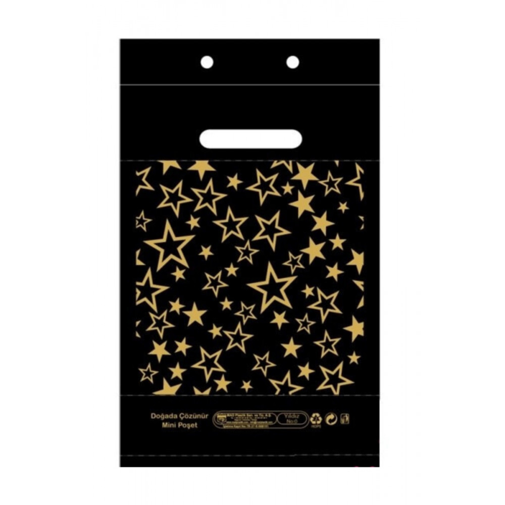 ECO EL GEÇME BLOK POŞET SİYAH 22*33 (NO:1) 100AD/PK 50PK/KL