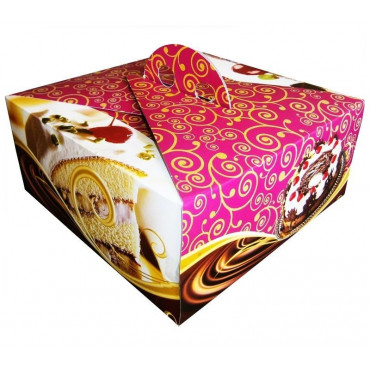 KARTON YAŞ PASTA KUTUSU KÜÇÜK NO:0 100AD/PK