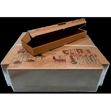 KARTON PİDE KUTUSU 42*14*4CM 100LÜ
