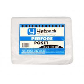 YETPACK ŞARKÜTERİ POŞETİ 26*42 ÜÇLÜK 500AD/PK 10PK/KL