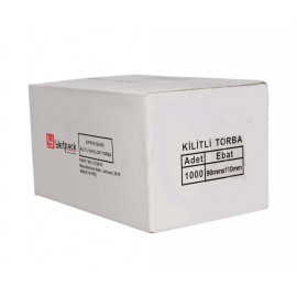 YETPACK KİLİTLİ TORBA 9*11 10AD/PK 12PK/KL