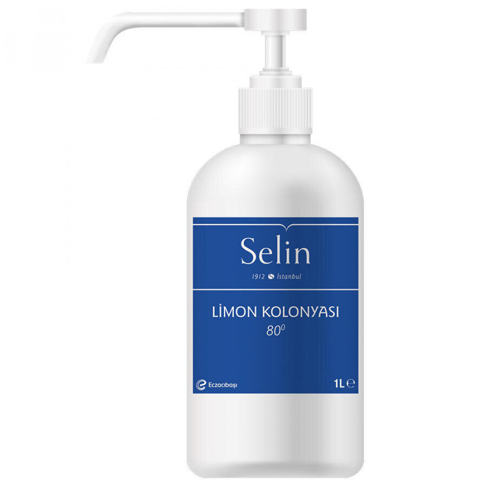 SELİN LİMON KOLONYASI POMPALI 1LT 6AD/KL