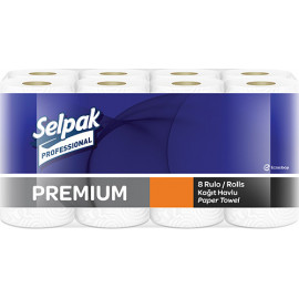 Selpak Prof. Premium Havlu-8Li ORTAK 3PK/KL