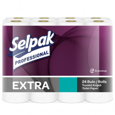 Selpak Professional Extra Tuvalet Kağıdı - 24LÜ 3PK/KL