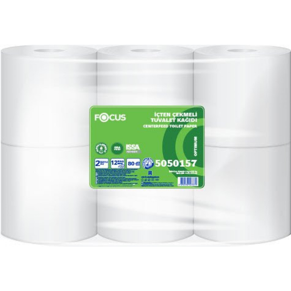 FOCUS POİNT İÇTEN ÇEKMELİ TUV KAĞIDI 80MT 12AD/KL