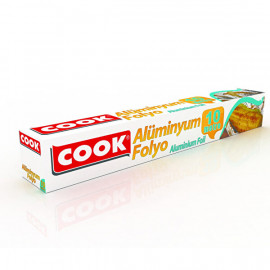 COOK ALÜMİNYUM FOLYO 10MT 24AD/KL