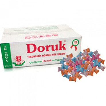 DORUK (ANATOLIA) EKONOMİK DÖKME KÜP ŞEKER 4KG/KL