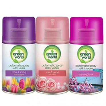 GREEN WORLD ODA SPREYİ GÜL MAK.YEDEK 