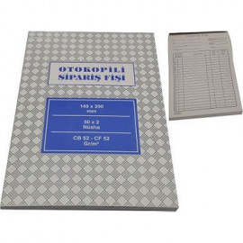 ALTINYILDIZ SİPARİŞ FİŞİ OTOKOPİLİ 14*20 12AD/PK
