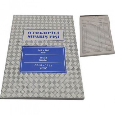 ALTINYILDIZ SİPARİŞ FİŞİ OTOKOPİLİ 14*20 12AD/PK