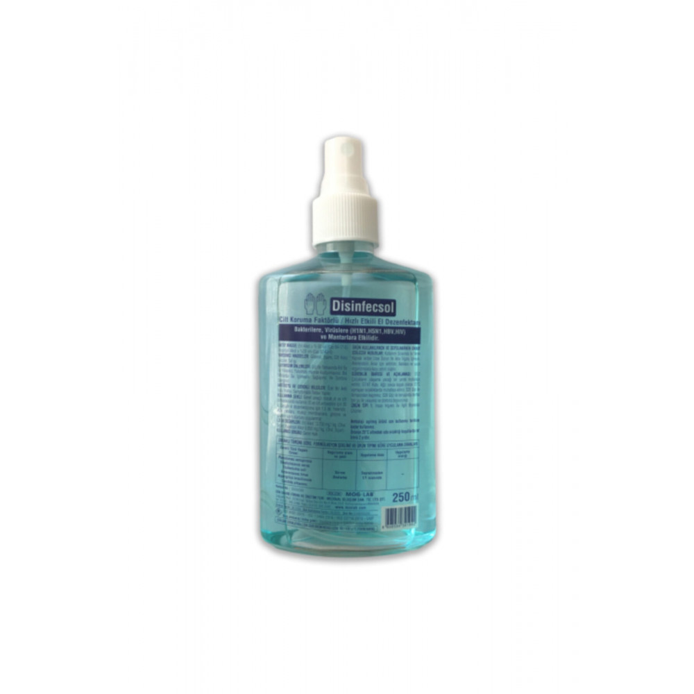 DİSİNFECSOL EL DEZENFEKTANI 250ML PED SPREY