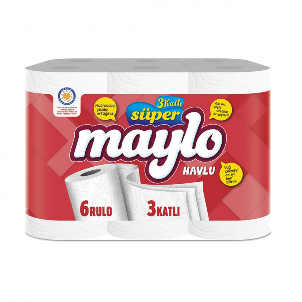 MAYLO SUPER HAVLU 6LI 4PK/KL