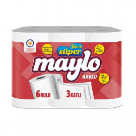 MAYLO SUPER HAVLU 6LI 4PK/KL