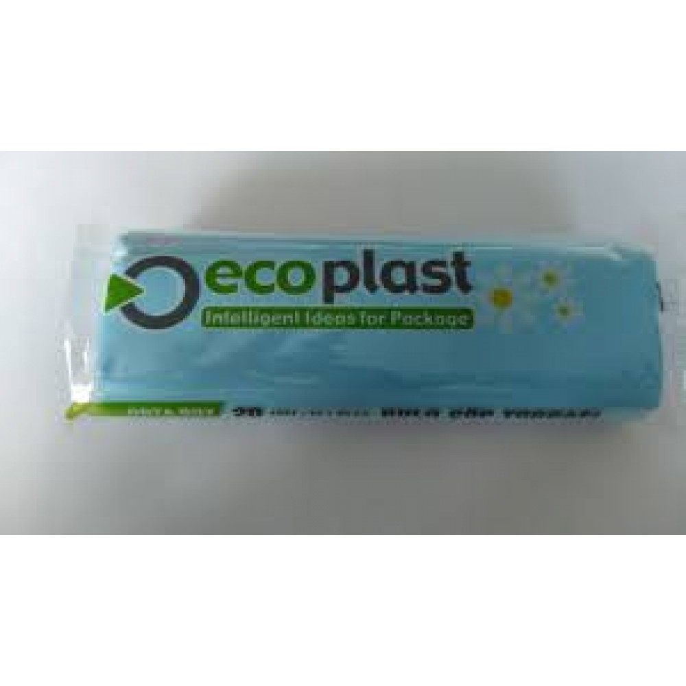 ECO ÇÖP POŞETİ ORTA MAVİ 55*60CM 20AD/PK 50PK/KL